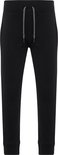 Zwarte joggingbroek met grijze veter