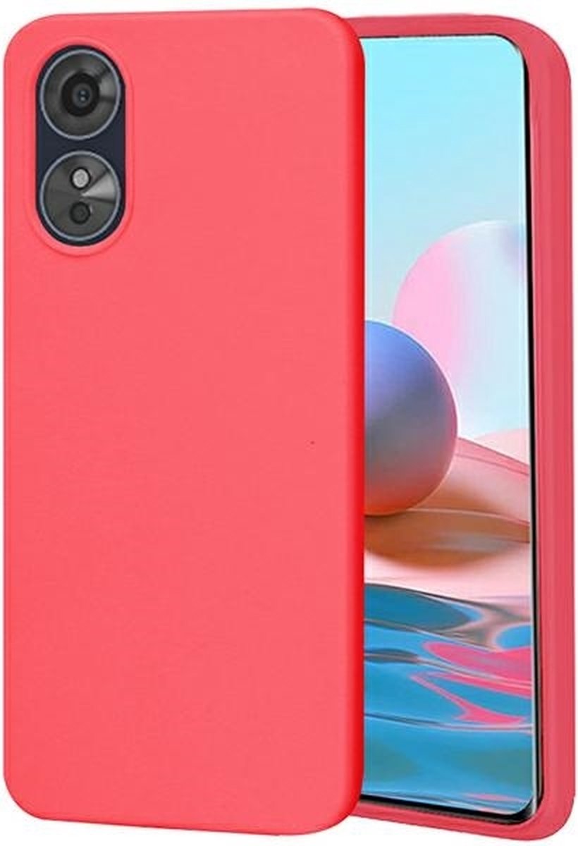 Beline Candy Oppo A17 hoesje roze/roze