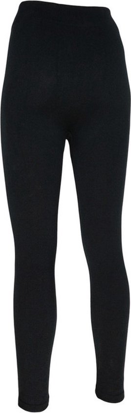 Foto: Thermo onderbroek lang voor kinderen zwart wintersport kleding thermokleding kinderlegging 140 146