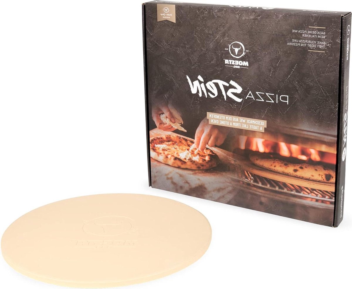 BBQ pizzasteen - rond - diameter 365 cm - Moesta, nr. 1