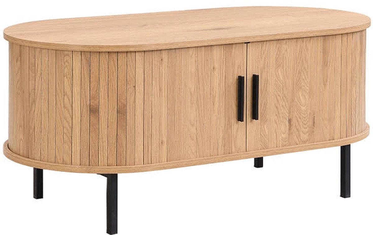 Furnilux Salontafel Malmö - Scandinavische Elegant en Functioneel Design - uit de Sweden-serie Licht Eiken
