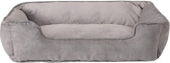 lionto 2-in-1 Hondenbed met comfortabele Instap, Knus