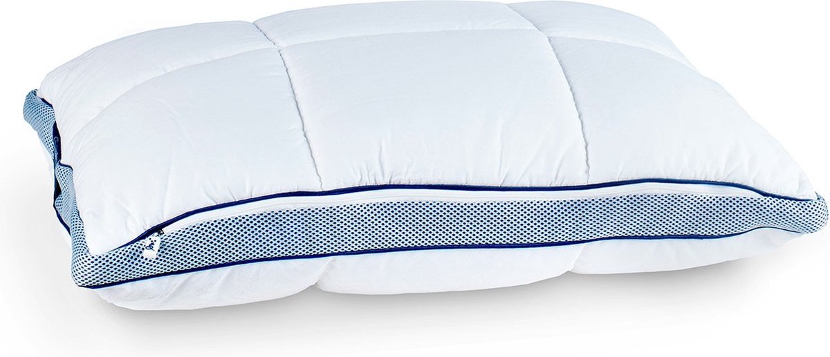 Sleepy Hybrid kussen - 50x70 - Aanpasbare hoogte Reactex® Wit