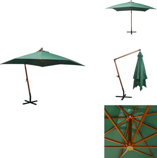 Feel Furniture - Zweefparasol vervangingsdoek - Donkergrijs