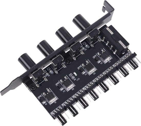 [Donley] Fan hub - Fan controller - 8 fans controller - 12V 3 en 4-pin ...