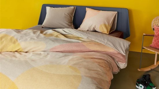 Beddinghouse Dutch Design Sunny Day dekbedovertrek - Tweepersoons - 200x200/220 - Zand
