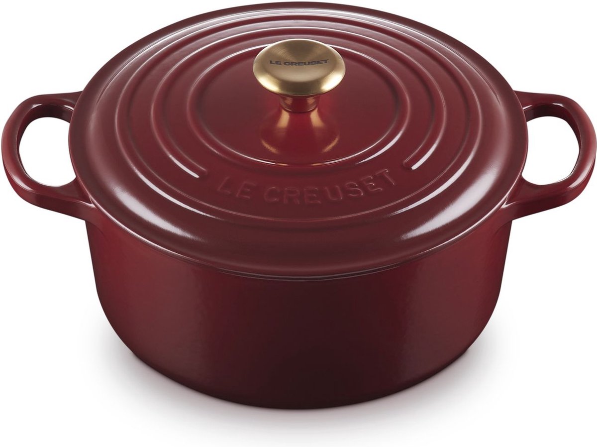 Le Le Creuset Signature Garnet Braadpan - afbeelding 3