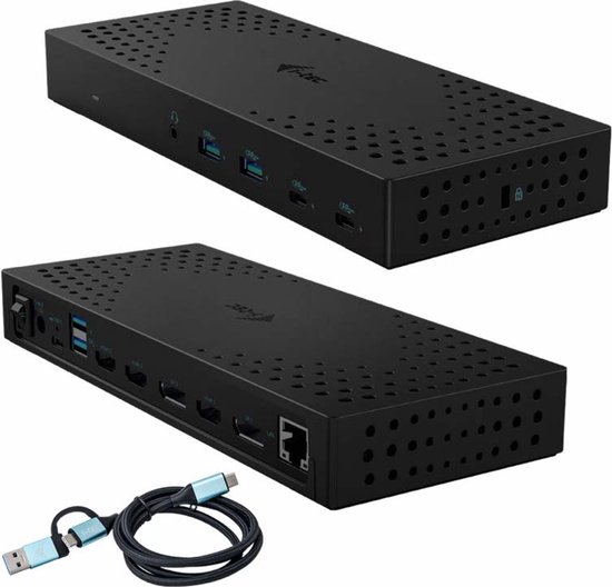 Wavlink USB C 5KUSB-C universeel dockingstation, 4K Dual Video