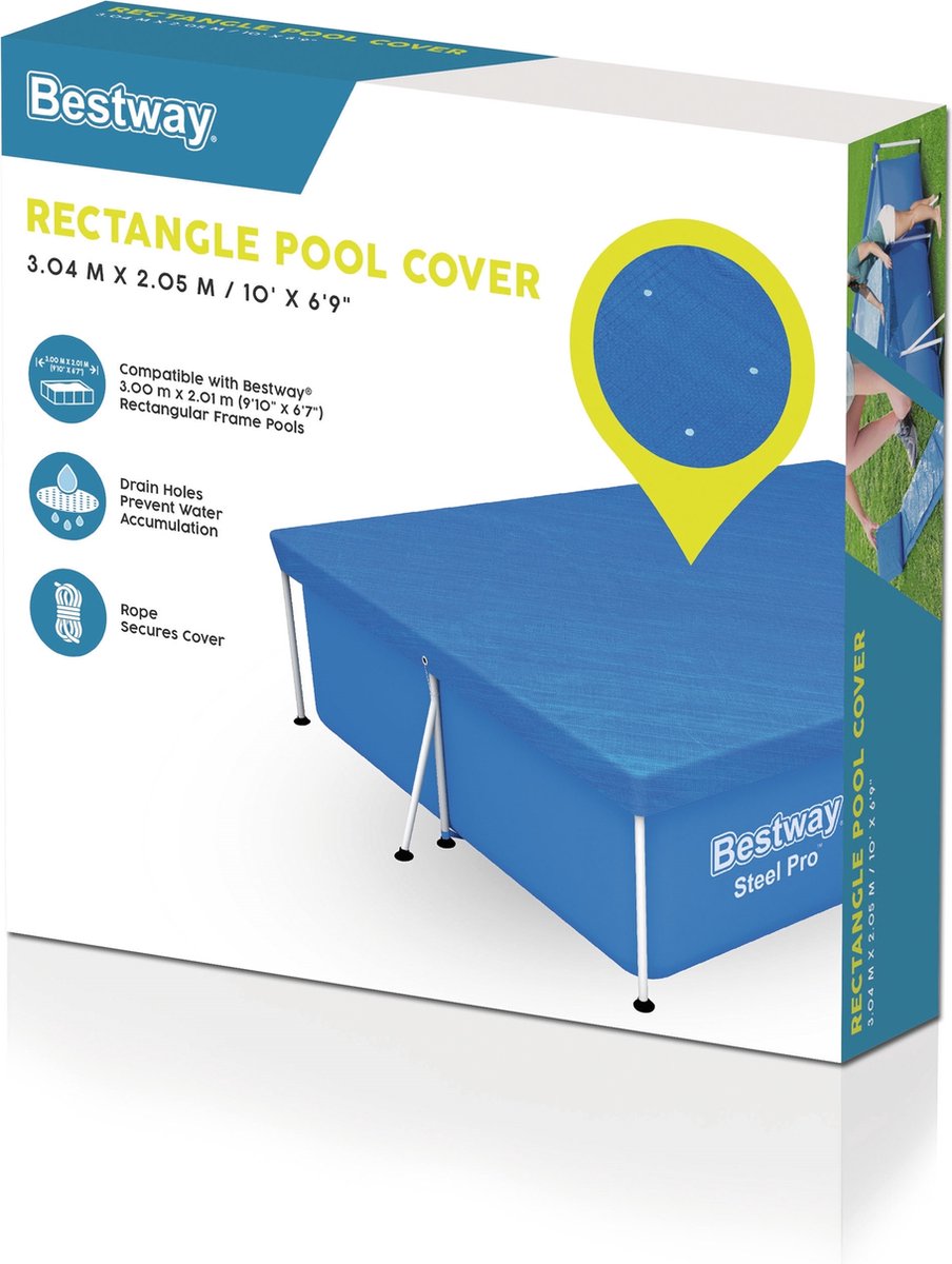 Bestway Pool Cover - 300 x 201 cm