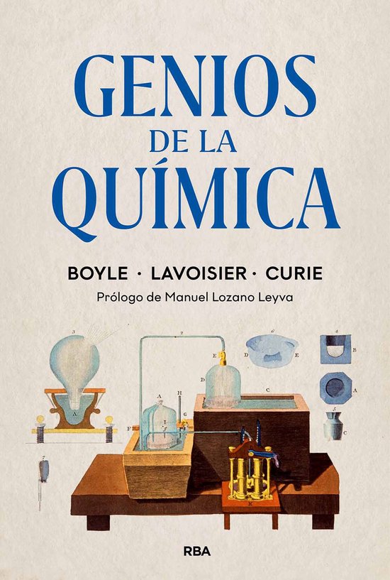 Genios de la química - cover