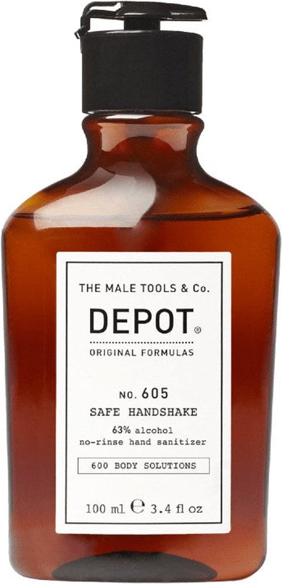 DEPOT No. 605 SAFE HAND SHAKE GEL IGIENIZZANTE MANI 500 ml