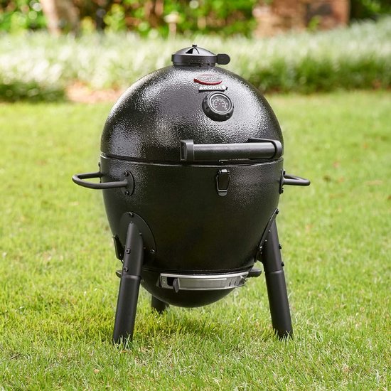 Char-Griller Akorn® Junior 14 Inch Kamado Houtskool BBQ Zwart van Char-Griller — afbeelding 2