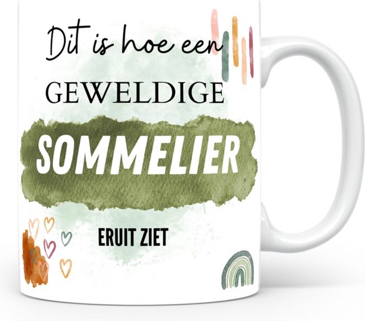 Mok bedrukken met beroep Sommelier