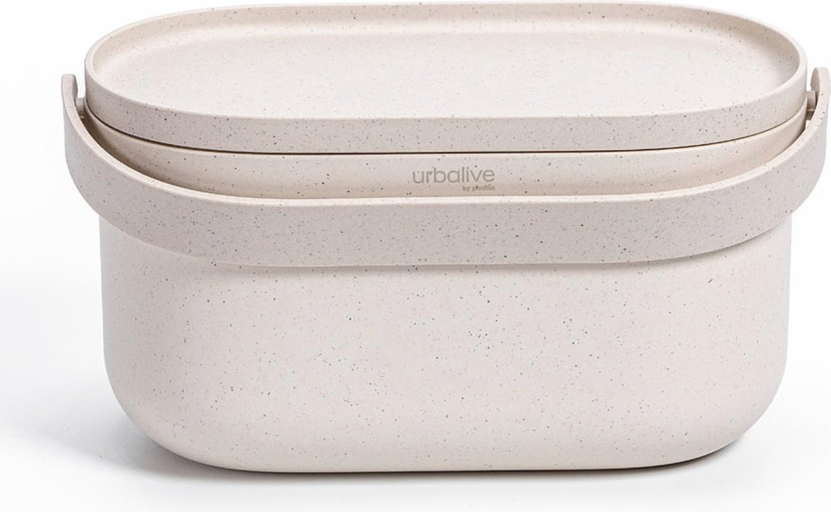 Goedkoopste Biologische Afvalemmer voor de Keuken - 4 Liter Compostemmer met Deksel - Ruimtebesparende Vuilnisemmer voor Biologisch Afval