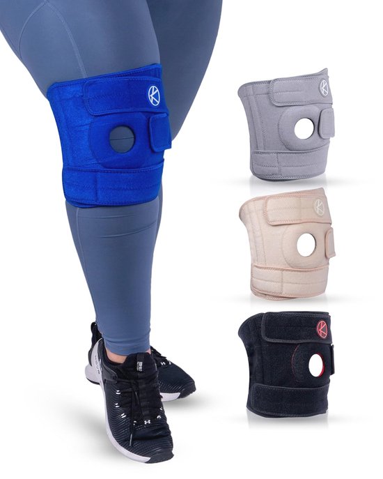 Sport Knie Wraps Compressie Gewichtheffen Bandage Elastische Knie Mouwen Brace Bandjes voor Powerlifting Hurken(1