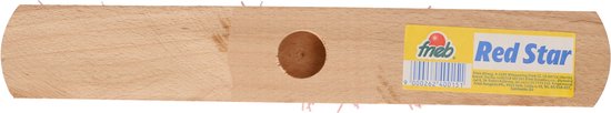Buemag Bezemkop - Elaston - rood - hout - hard - 30 cm - 24mm - straatbezem/buitenbezem van Buemag — afbeelding 4