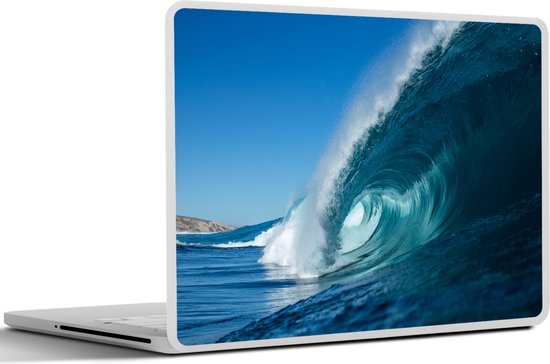 Laptop sticker - 13.3 inch - Zee - Water - Golf - 31x22,5cm - Laptopstickers - Laptop skin - Cover