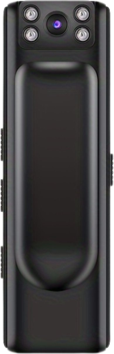 Bovista Bodycam - Politie - Chest Camera - Spy Camera - Spy Cam - Verborgen Camera - Spionage Camera - Action Camera - HD + 32GB Opslag