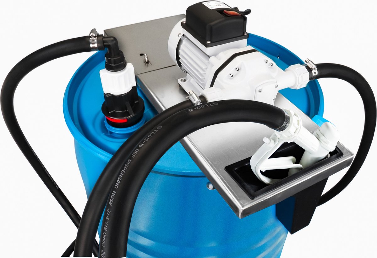 Adblue pompset 230V 205L met manueel pistool MW Tools PAD230V