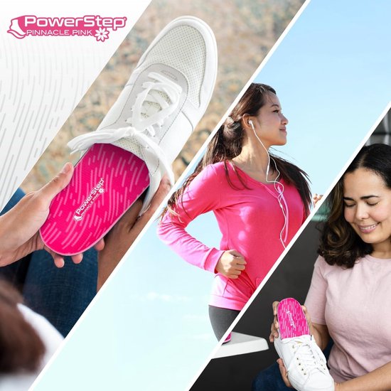 Pink Orthotics Pinnacle Pink Orthotics voor vrouwen tegen pijnverlichting-plantaire ...