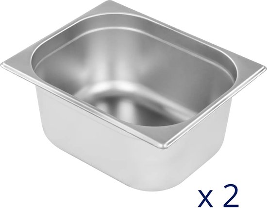 Bain Marie - 600 W - 2 GN 1/2 - Aftapkraan - Royal Catering — afbeelding 4