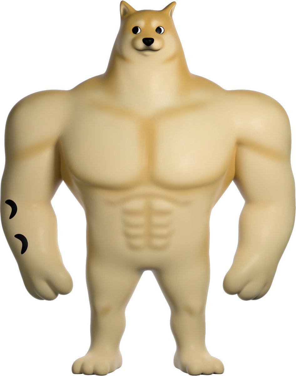 Youtooz Swole Doge Figure - Youtooz - Meme Figuur