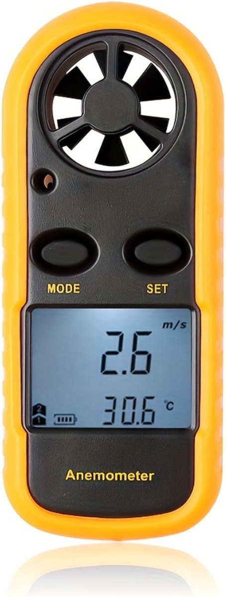 Bovista Windmeter - Anemometer - Windsnelheidsmeter - Voor Buiten