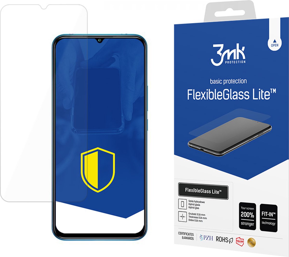 Xiaomi Mi 10 Lite 5G - 3mk FlexibleGlass Lite
