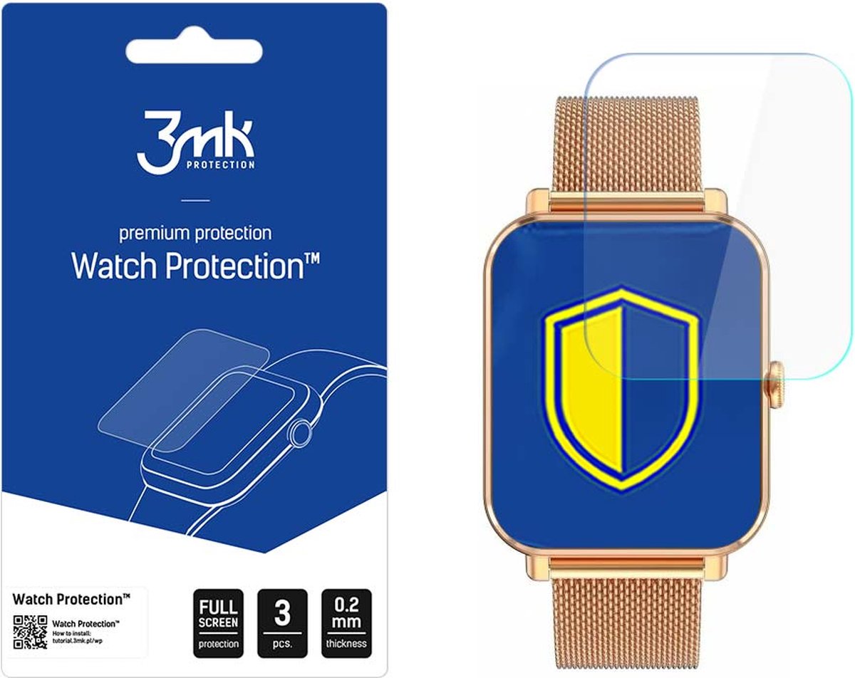 Rubicon RNCE92 - 3mk Watch Protection v. FlexibleGlass Lite