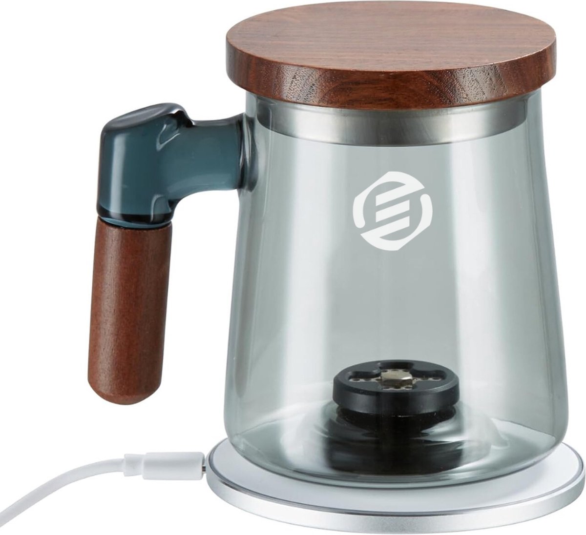 Equivera Hydrogen Waterfles - Hydrogen Generator - Hydrogeen Water - H2 + Hydrogeen - Draagbare Drinkfles - Gezondheid - Incl. E-Book