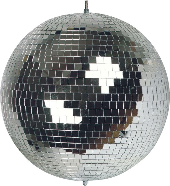 Foto: Hq power disco spiegelbol 20 cm spectaculaire lichteffecten voor feestjes veilig ophangsysteem en facetglas dansvloer accessoire voor disco en meer