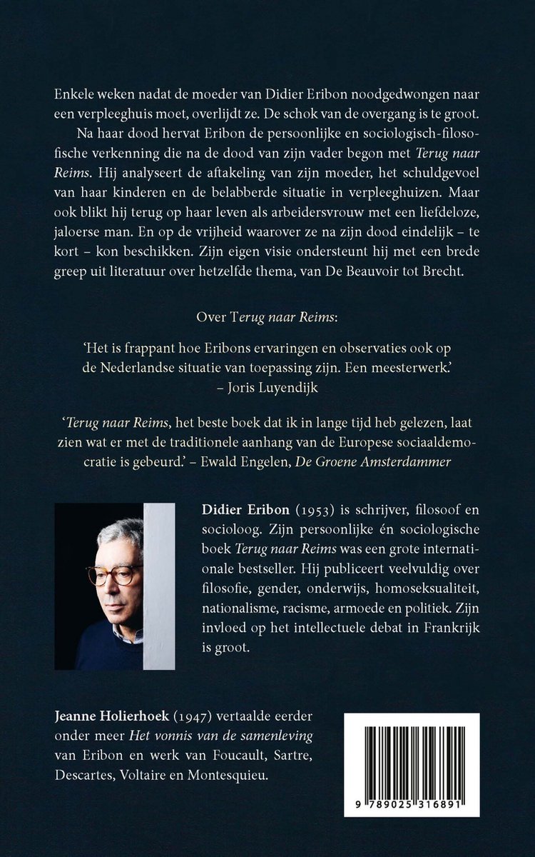 Een vrouw uit het volk - back cover
