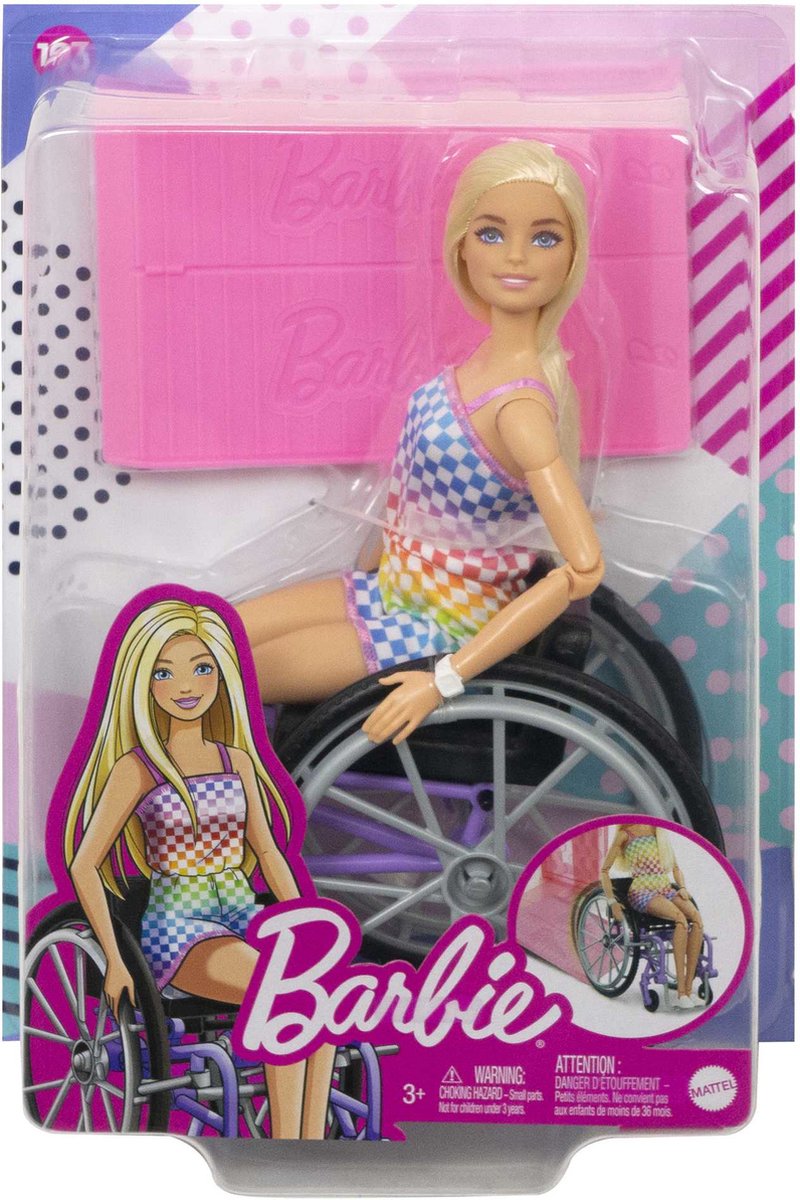 Barbie Fashionista Rolstoel - Modepop — afbeelding 8