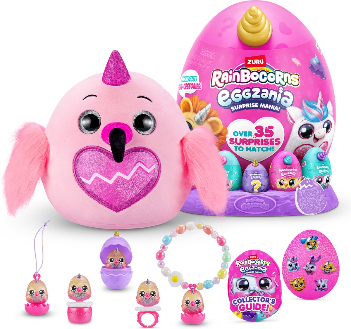 Rainbocorns Eggzania Surprise Mania - Flamingo van ZURU