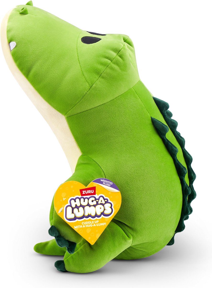 Hug-A-Lumps - Krokodil Rocko - verzwaarde knuffel - van ZURU — afbeelding 5