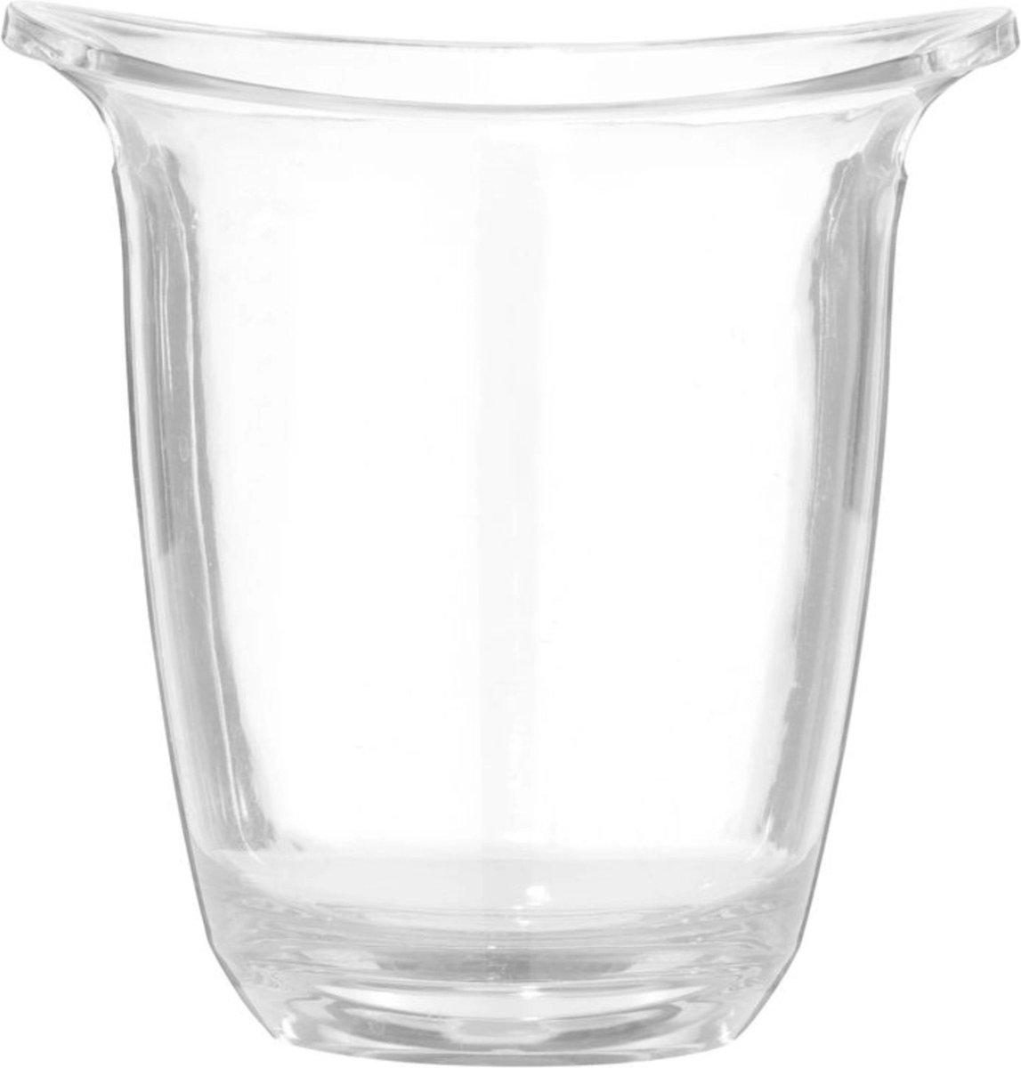 BarUp Wijnkoeler 3 Liter - Transparant - Kunststof Champagnekoeler - 220x185x(H)226mm