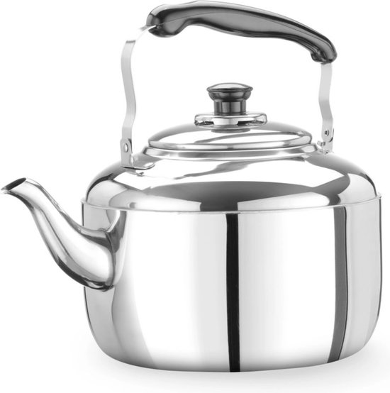 Hendi Waterketel met Deksel - RVS - 6 Liter - Ø24,5x(H)29cm