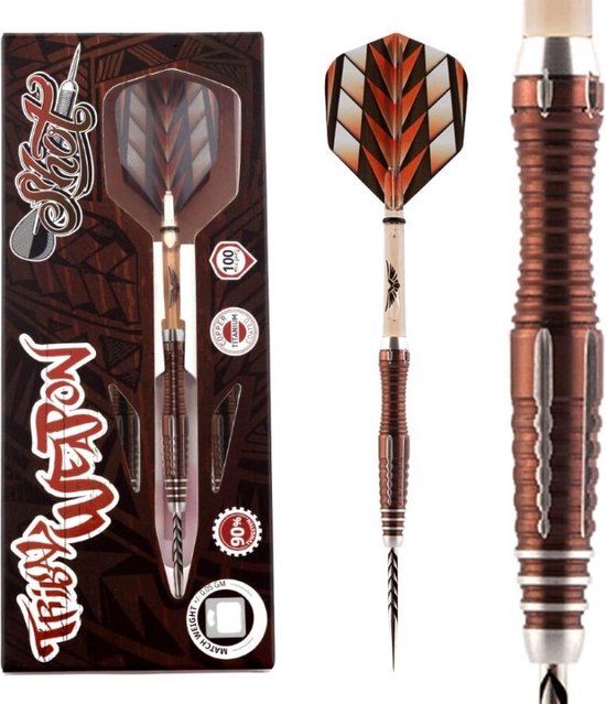 Shot Tribal Weapon 1 Front-Weight 90% - Dartpijlen van Shot! — afbeelding 4