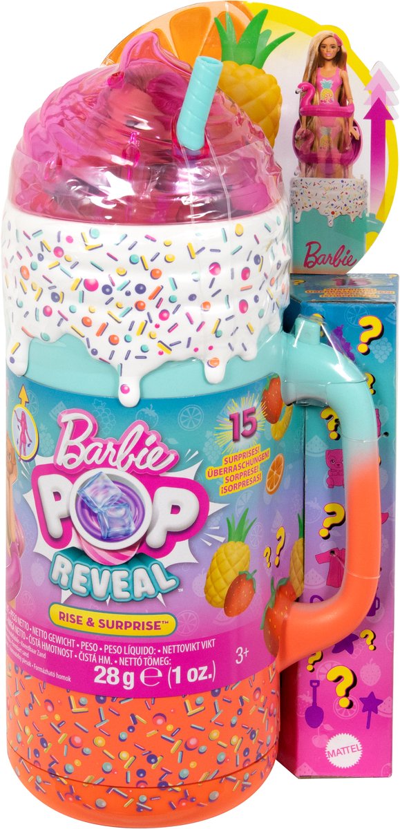 Barbie Pop Reveal Rise & Surprise Cadeauset - Barbiepop