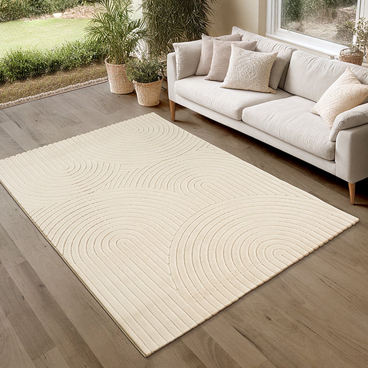 The Carpet Parma vloerkleed woonkamer, slaapkamer, m The Carpet Parma vloerkleed woonkamer, slaapkamer, m
