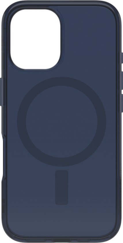 Foto: Otterbox symmetry hoesje geschikt voor apple iphone 16 back cover met magneet compatibel met magsafe duurzaam clear blauw