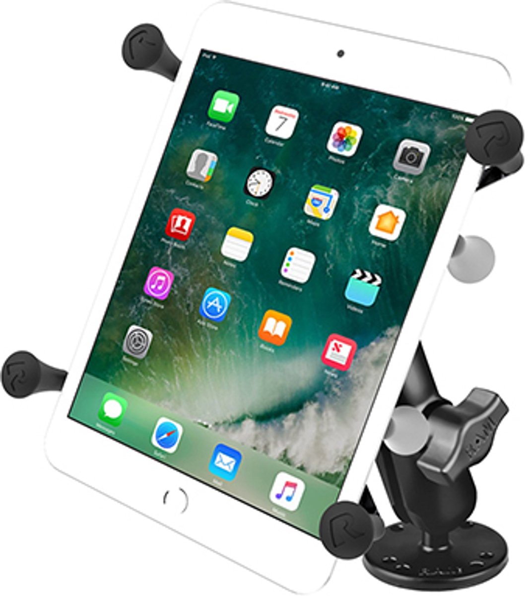 RAM Mounts RAM-B-138-UN8 houder Actieve houder Mobiele telefoon/Smartphone, Tablet/UMPC Zwart