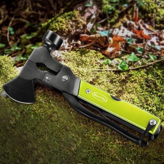 Survival Shovel Survival Axe 28-in-1 Camping Opvouwbare Spade met Bijl | NL