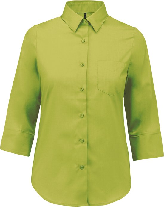 Chemise Kariban en popeline polycoton facile d'entretien, manches