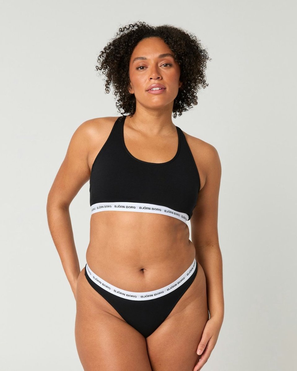 Björn Borg dames Core thong - string (2-pack) - multicolor