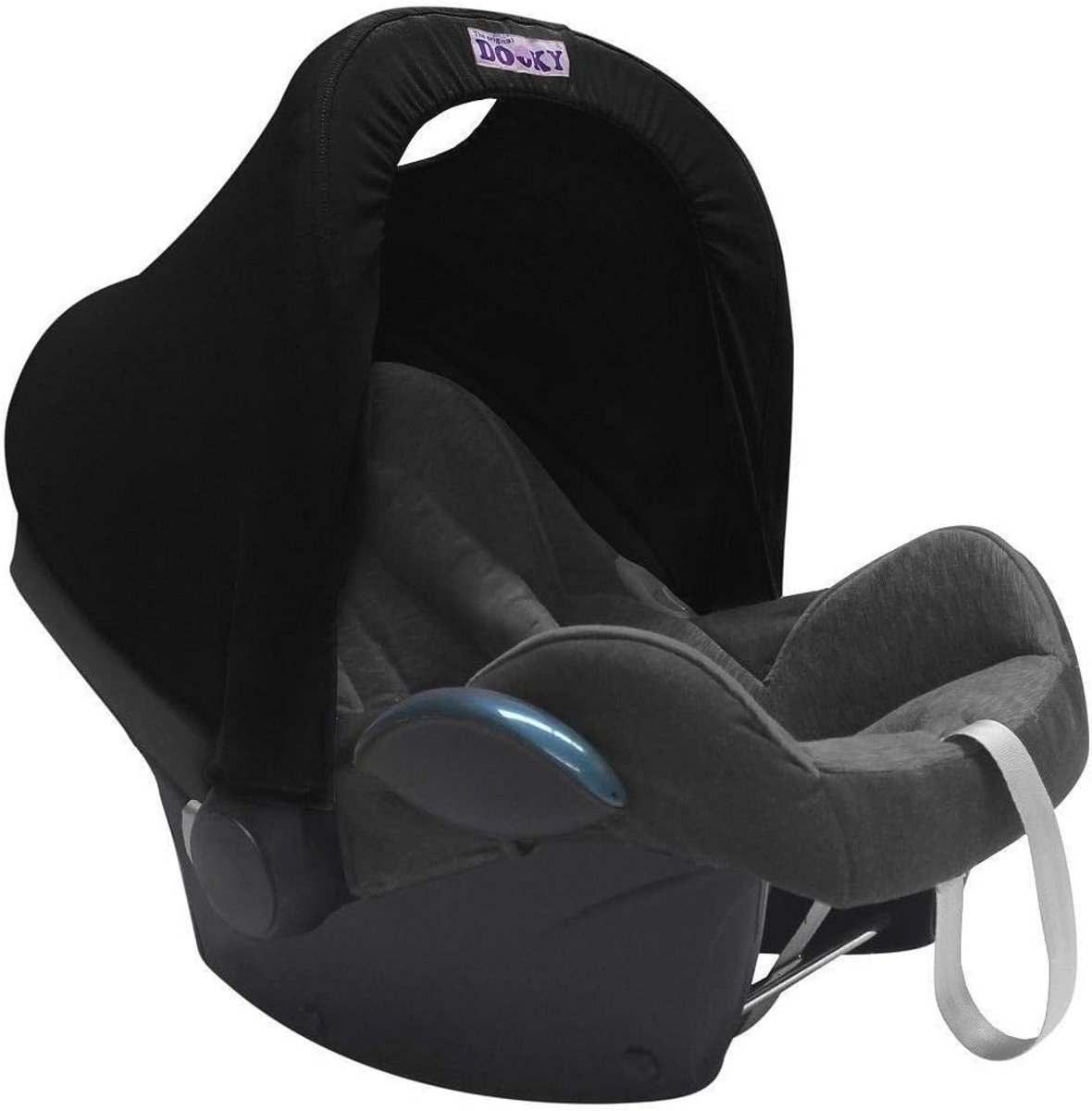 Universele Dooky Dekzeil voor Babyschaal en Kinderwagen - UV-bescherming en Klittenband