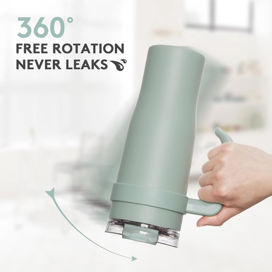 Vacuüm Geïsoleerde Beker met Rietje en Deksel - 40 oz Koffiemok voor Auto en Reizen - Roestvrij Staal, 1180 ml, Ideaal voor Warme en Koude Dranken — afbeelding 5