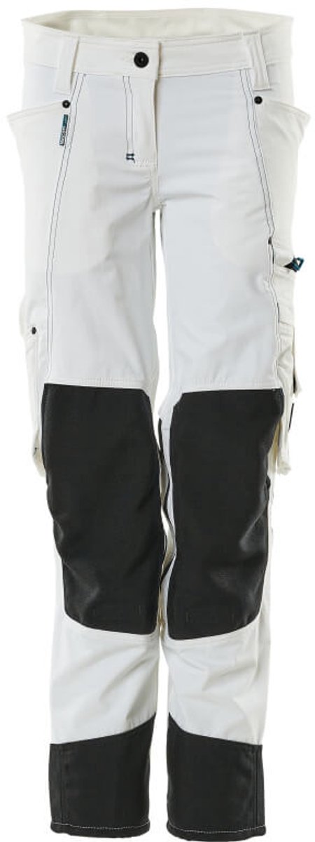Mascot Advanced Broek met kniezakken 18388-311 - Wit - C40 - 82