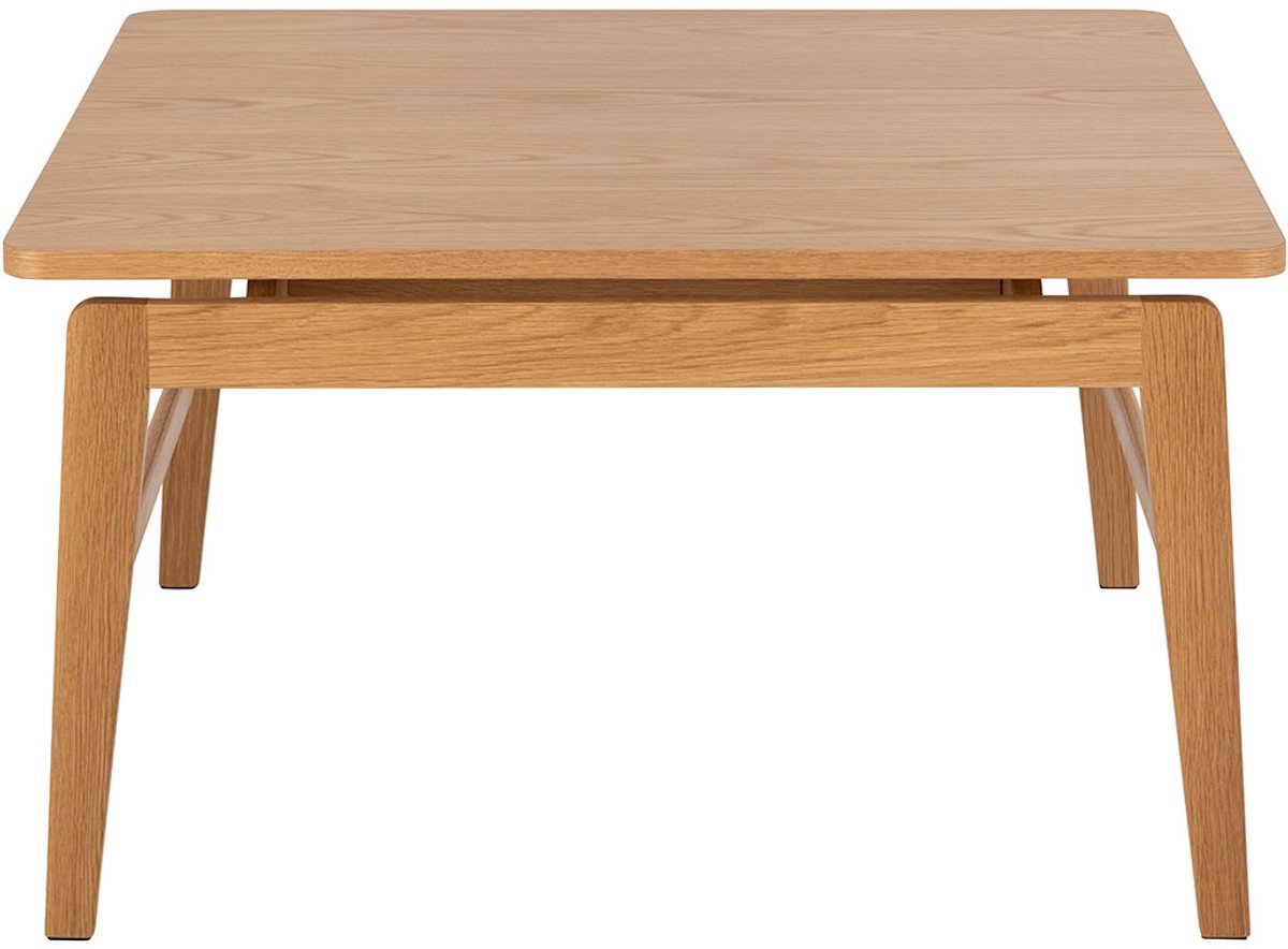 Giga Living Salontafel Truro - 80x80x45cm - Naturel Eikenhout