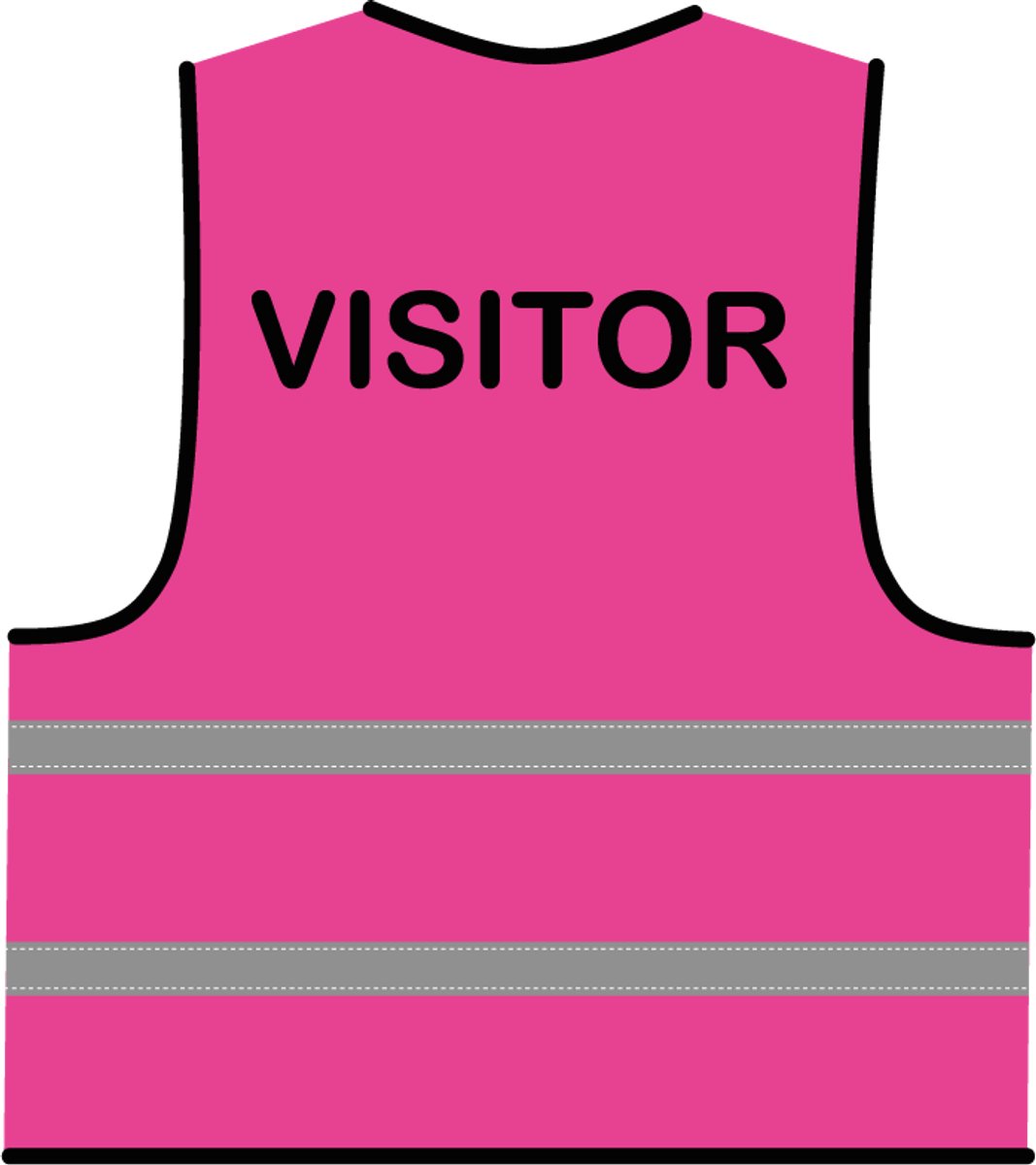 Visitor hesje roze